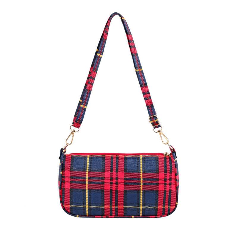 Women's Plaid Fashion Large Capacity Shoulder Bag - terrifictrend