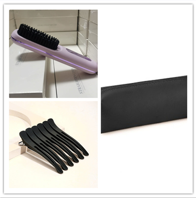 "2-in-1 Wireless Hair Straightener Comb"