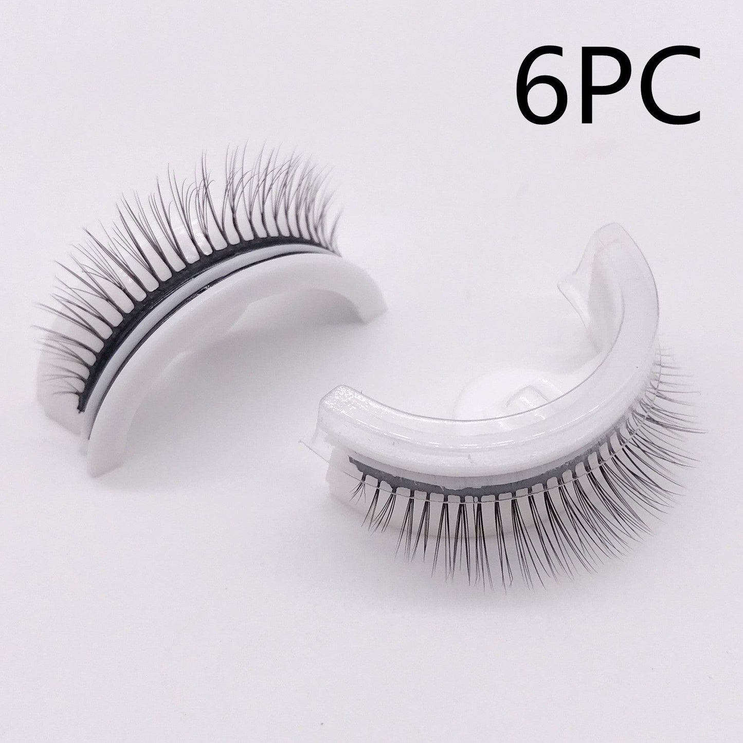 Reusable 3D Mink Lashes Natural False Eyelashes Self Adhesive Fake Glue Free Makeup Eyelash Extension Silk - terrifictrend
