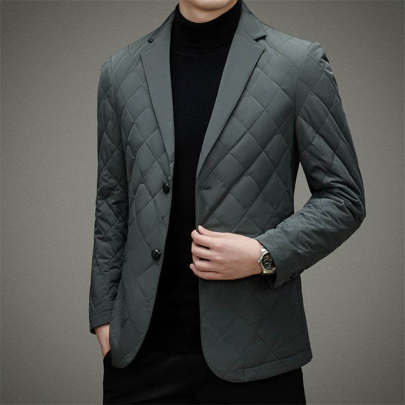 Duck Down Suit Short Business Casual Jacket Men - terrifictrend