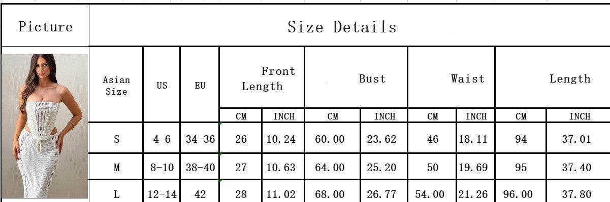 Beach Dress Women's Solid Color Knitting Bikini - terrifictrend