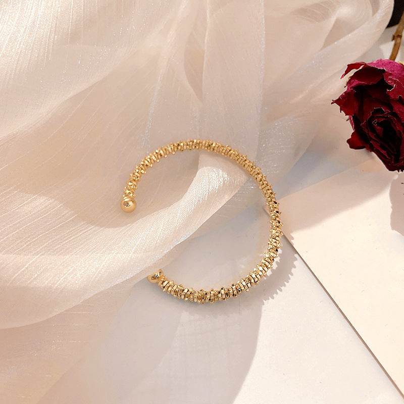 Bamboo Opening Women's Simple Personality Bracelet Retro Temperament - terrifictrend