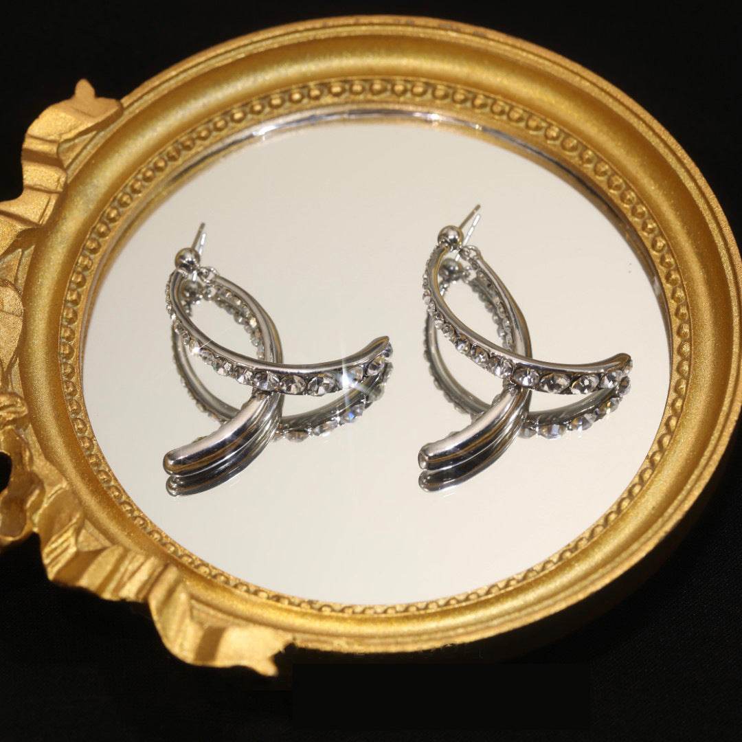 Simple And Delicate Cross Earrings - terrifictrend