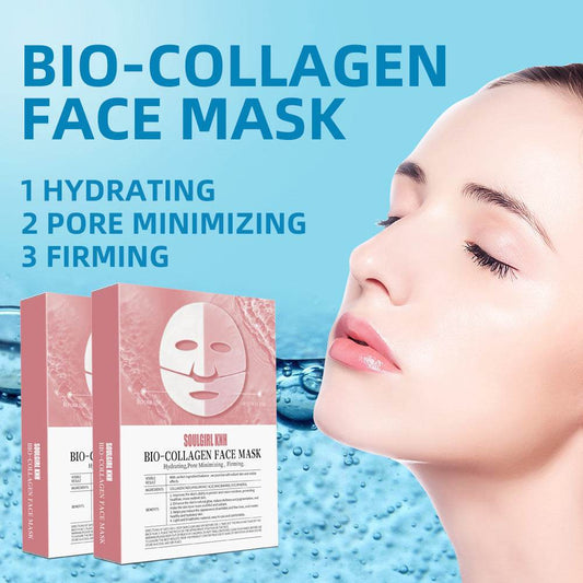 White To Transparent Collagen Split Mask Soluble Ice Mask - terrifictrend