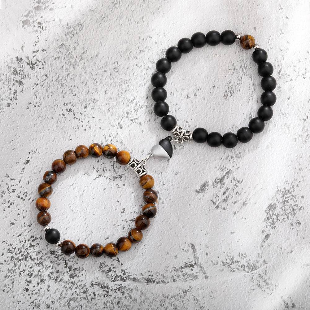 A Pair Of Magnetic Couple Bracelets Induce Vibration - terrifictrend