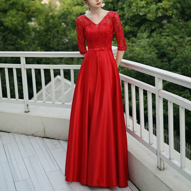 Banquet Party Elegant Evening Dress Women - terrifictrend