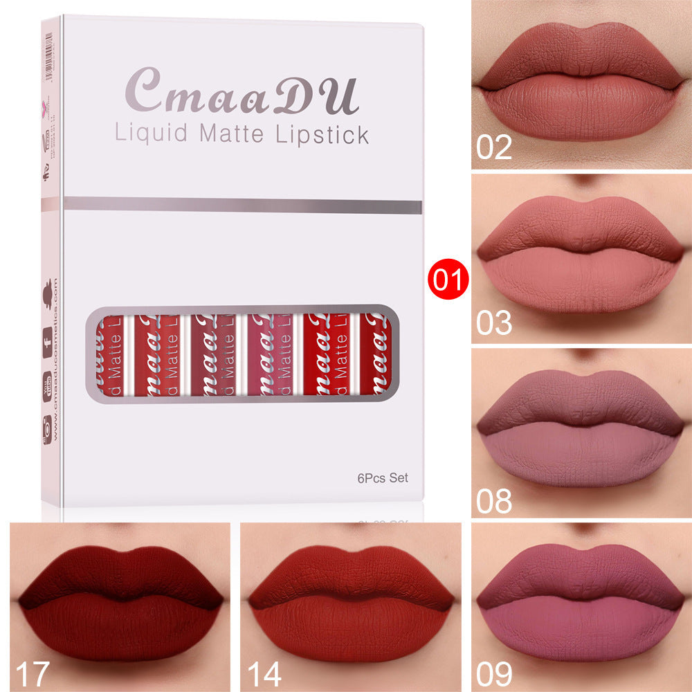 "Long-lasting Matte Waterproof Lipstick"