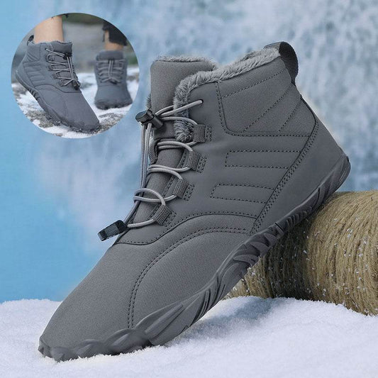 Outdoor Sports Cotton Shoes For Men And Women Winter Warm Slip-on Boots Wear-resistant Anti-ski Thickened Shoes Couple - terrifictrend