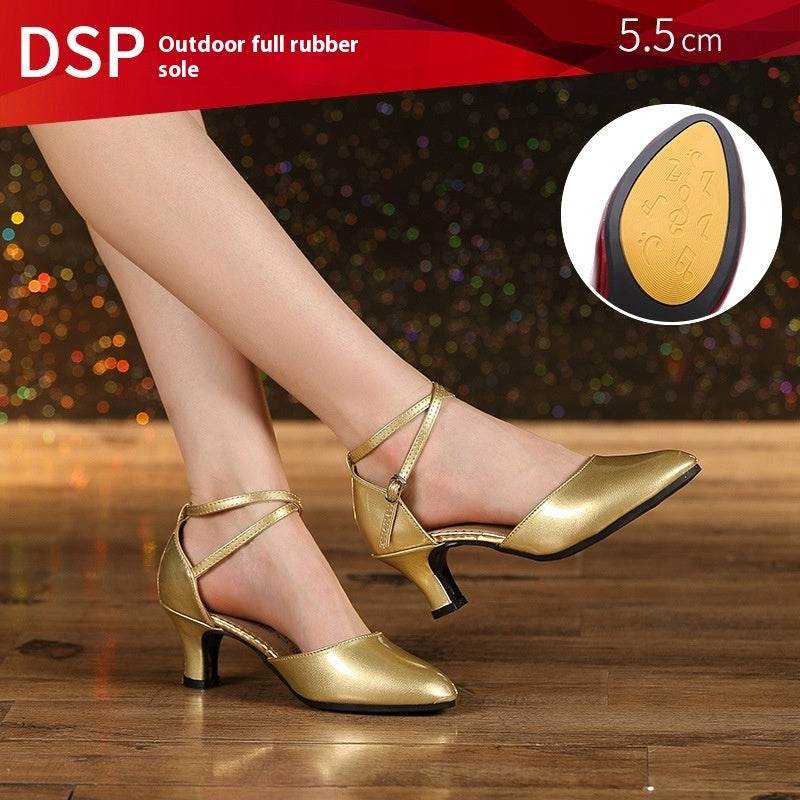 Latin Soft Bottom Square Dance Shoes Women - terrifictrend