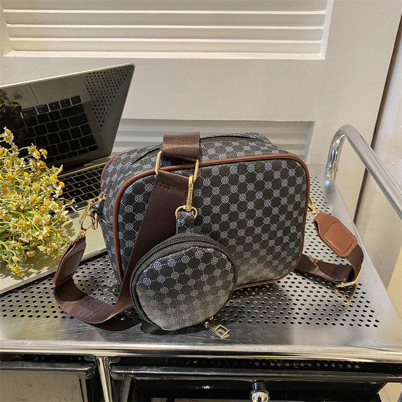Vintage Pattern Crossbody Bags For Women Shoulder Shell Bag Trend Small Purse And Handbag Luxury Designer Female Square Bag Women's Bag - terrifictrend