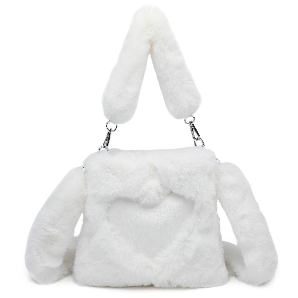 Women Fluffy Shoulder Bag Top-handle Bag Female Autumn Winter Handbag Plush Tote Girls Fashion Shopping Bags Handbags For Women - terrifictrend