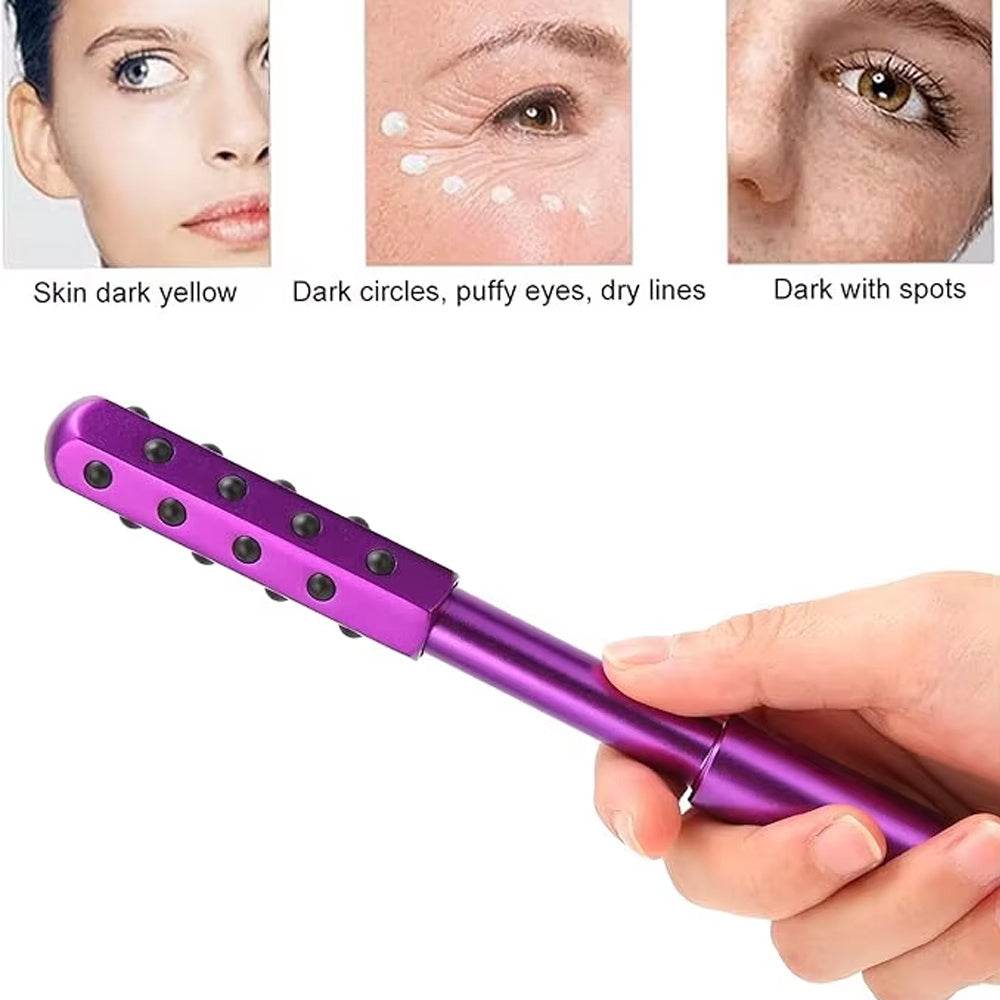 30 Germanium Beauty Stick Massage Beauty Stick Facial Roller Face Lift Bar Anti Wrinkle Facial Massager Skin Care Tool Derma Rolling Face Massage Roller Wand - terrifictrend