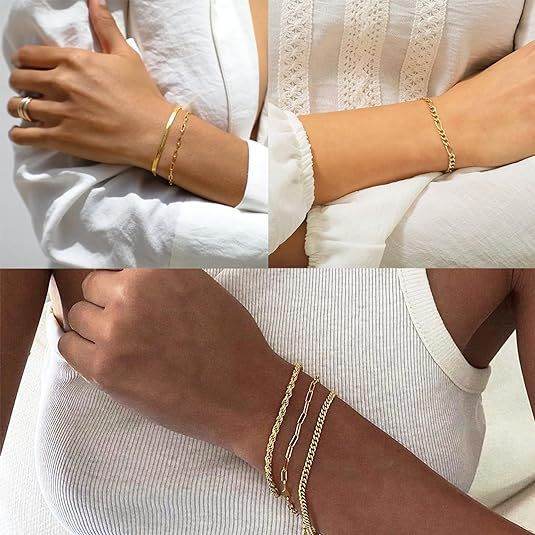 Women's Fashion Minimalist Style Bracelet Set - terrifictrend