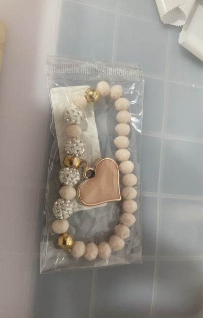 Elastic Crystal Bracelet & Bangle Heart Bracelets - terrifictrend
