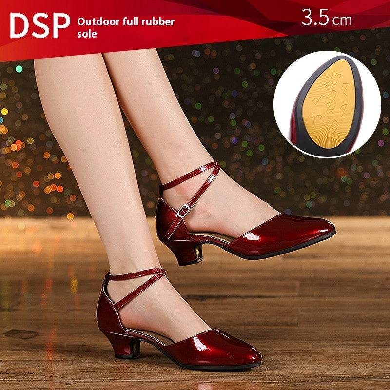 Latin Soft Bottom Square Dance Shoes Women - terrifictrend
