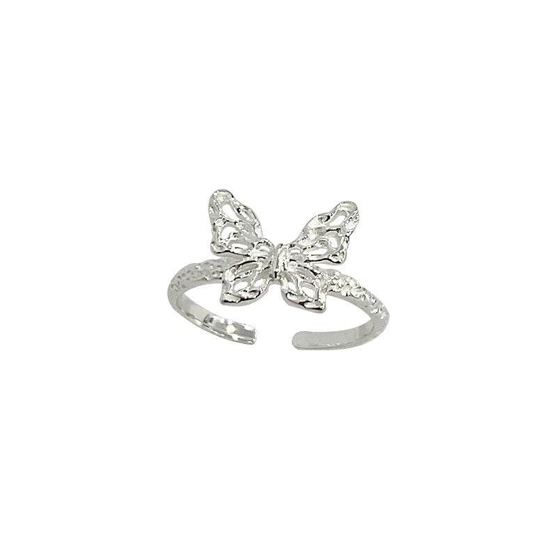 Lava Butterfly Ring Female Stylish Opening Adjustable - terrifictrend