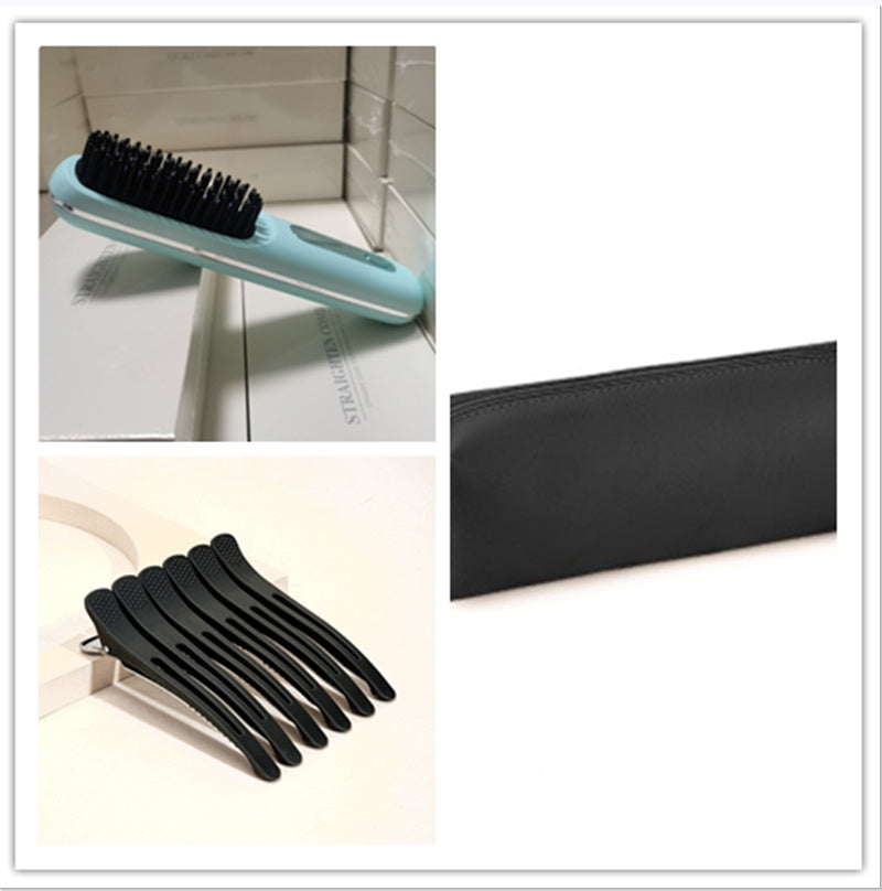 "2-in-1 Wireless Hair Straightener Comb"