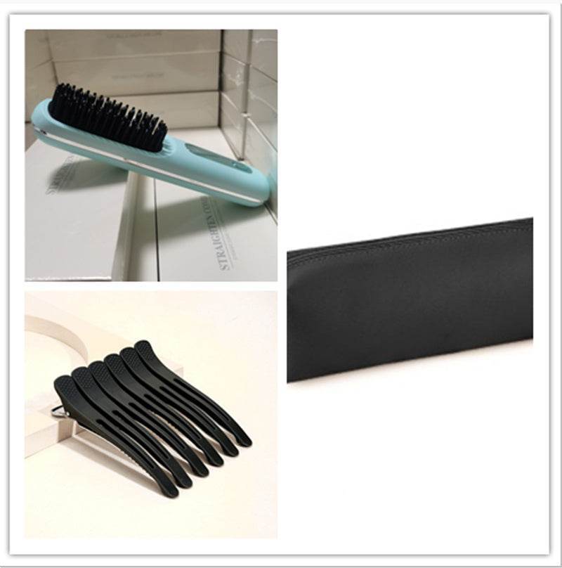 "2-in-1 Wireless Hair Straightener Comb" - terrifictrend