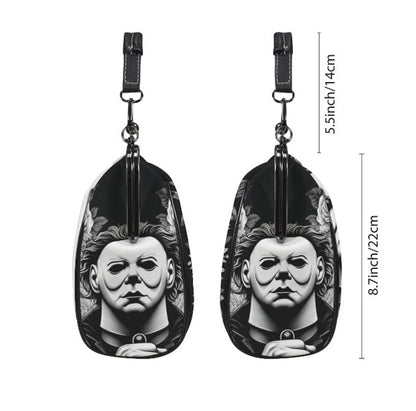 Horror Movie Halloween Floral Michael Myers Shoulder Cross Body Bag Satchel NEW Kisslock