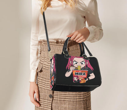 Kpop Demon Hunters Mira Anime Halloween Ramen   Shoulder Cross Body Bag Satchel Kisslock