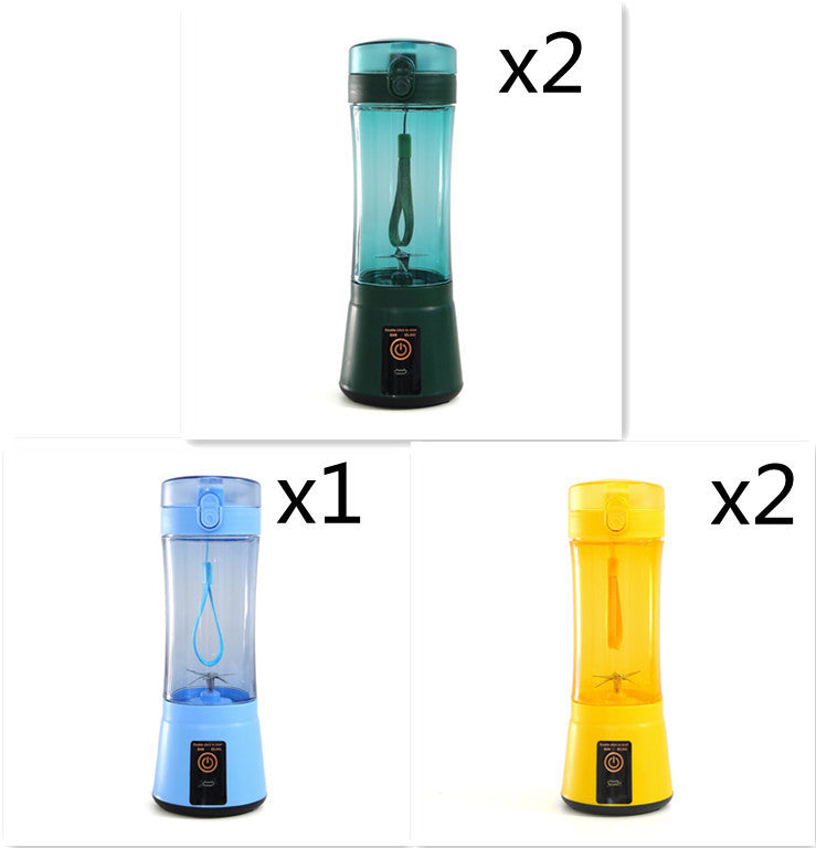 "Portable Electric Fruit Juicer Blender"