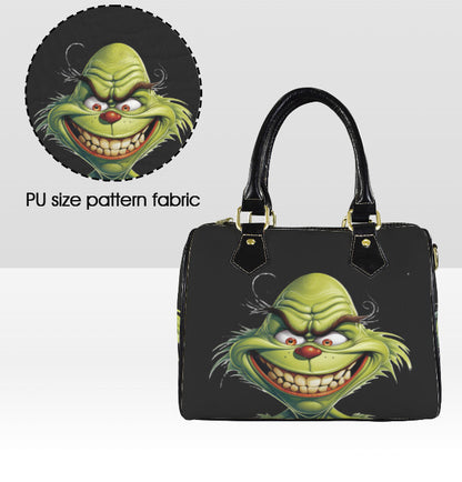 Grinch Who Stole Christmas Halloween Holiday SATCHEL or Cross Body Bag 10" x 8" Unbranded