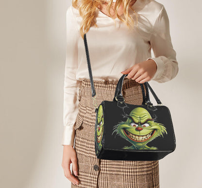 Grinch Who Stole Christmas Halloween Holiday SATCHEL or Cross Body Bag 10" x 8" Unbranded