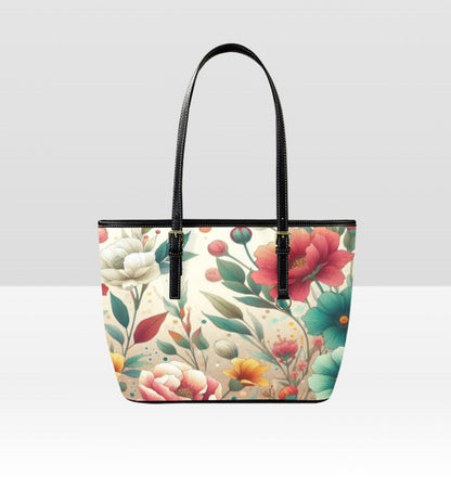 Custom Tote Hand Shoulder Bag 12 X 15 Spring Elegant Mixed Flowers Floral NEW Terrifictrend