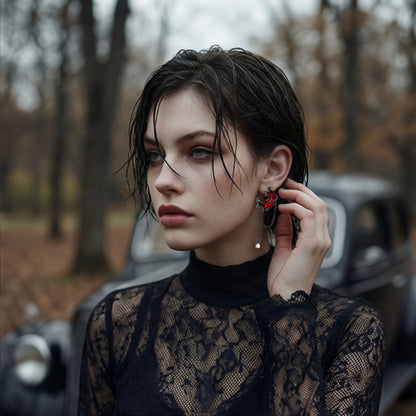 Blood Moon Earrings terrifictrend