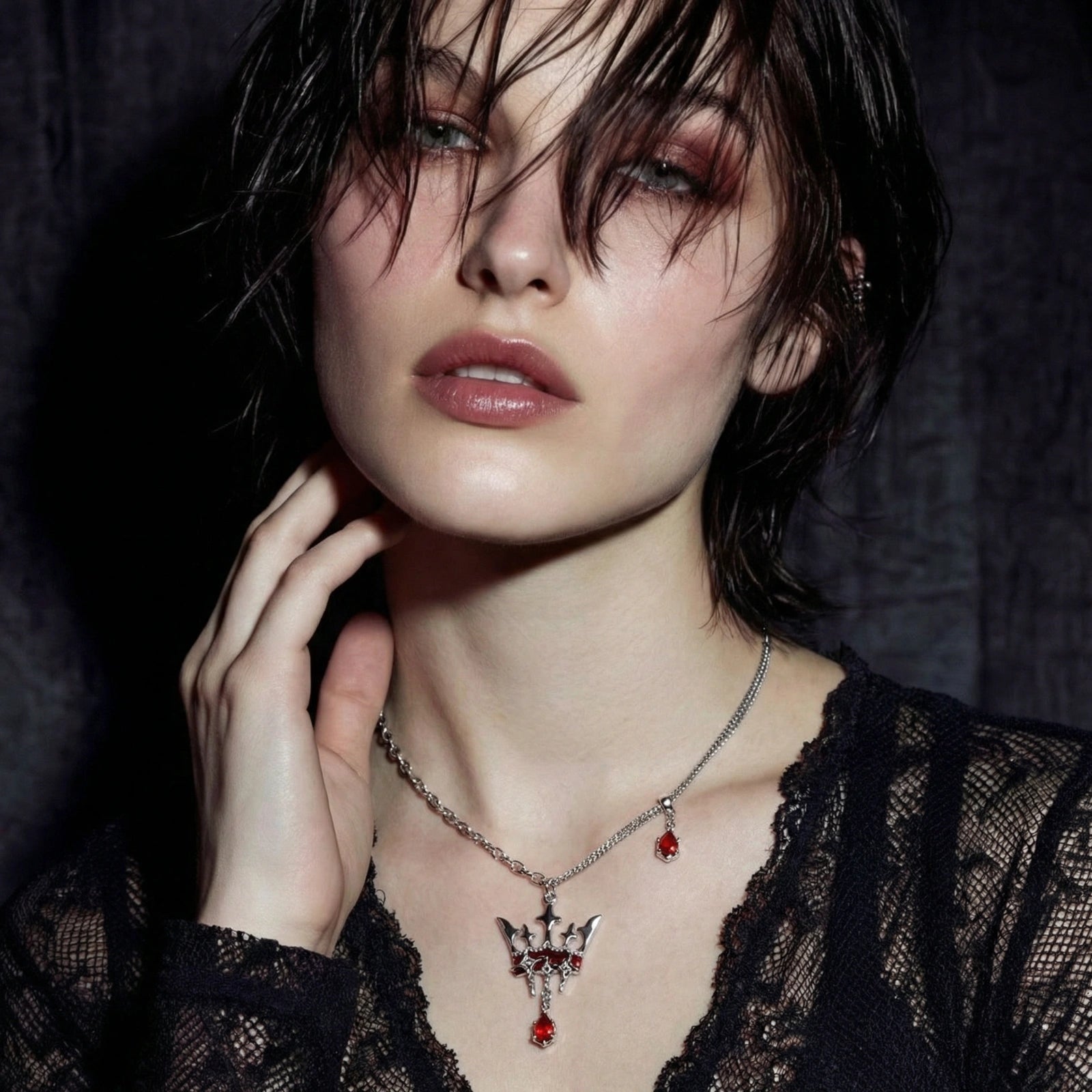 Royal Crown Statement Necklace terrifictrend