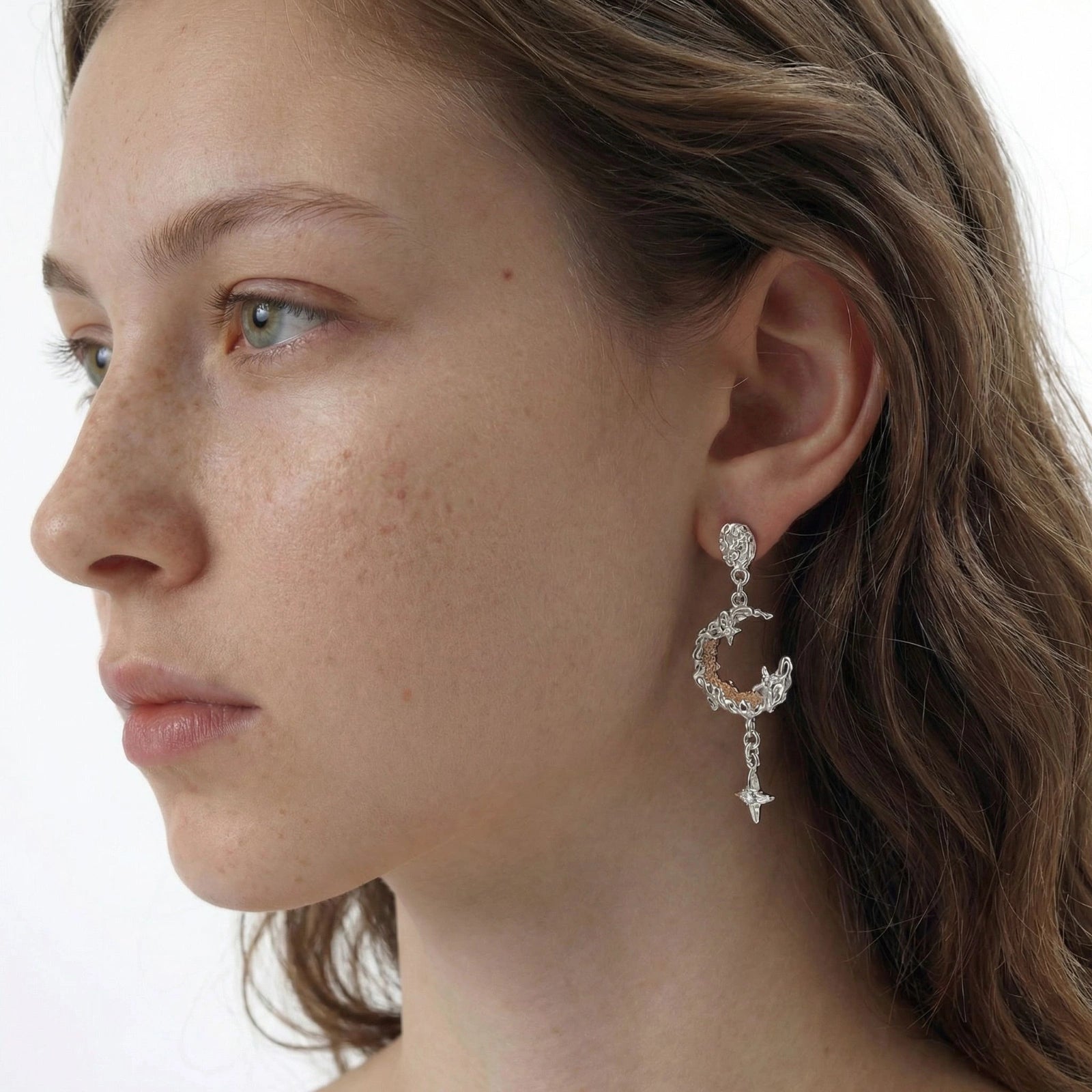 Celestial Moon Star Earrings terrifictrend