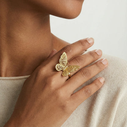 Butterfly Dreams Ring terrifictrend