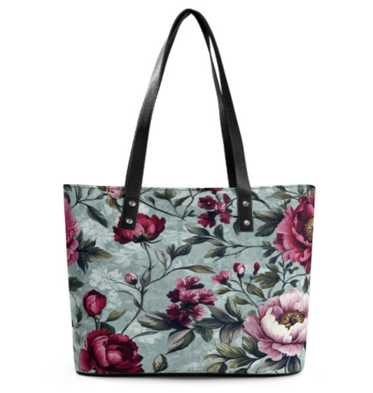 Custom Tote Hand Shoulder Bag 12 X 15 French Floral Elegant NEW Terrifictrend