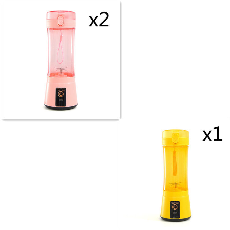 "Portable Electric Fruit Juicer Blender"
