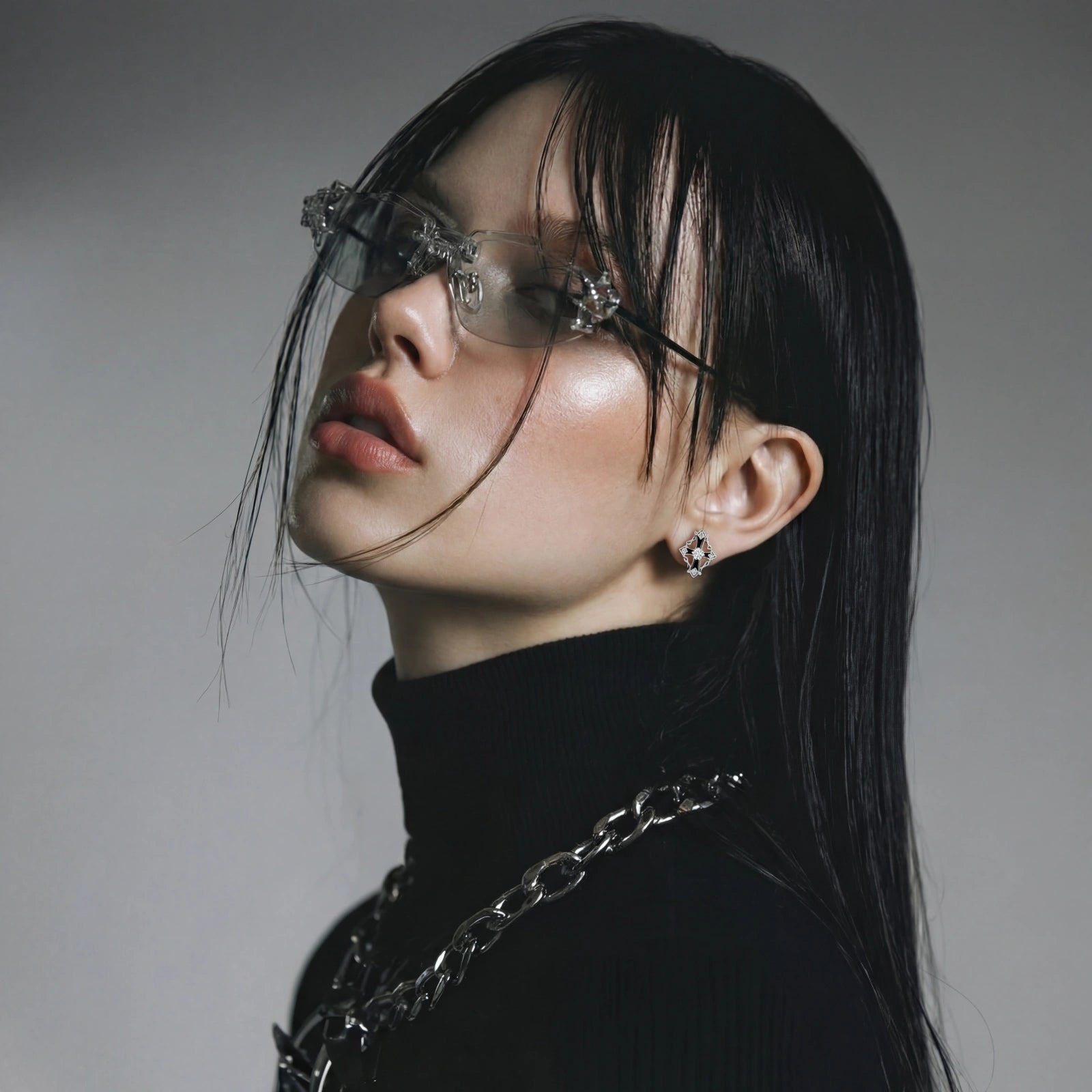Celestial Cross Studs terrifictrend