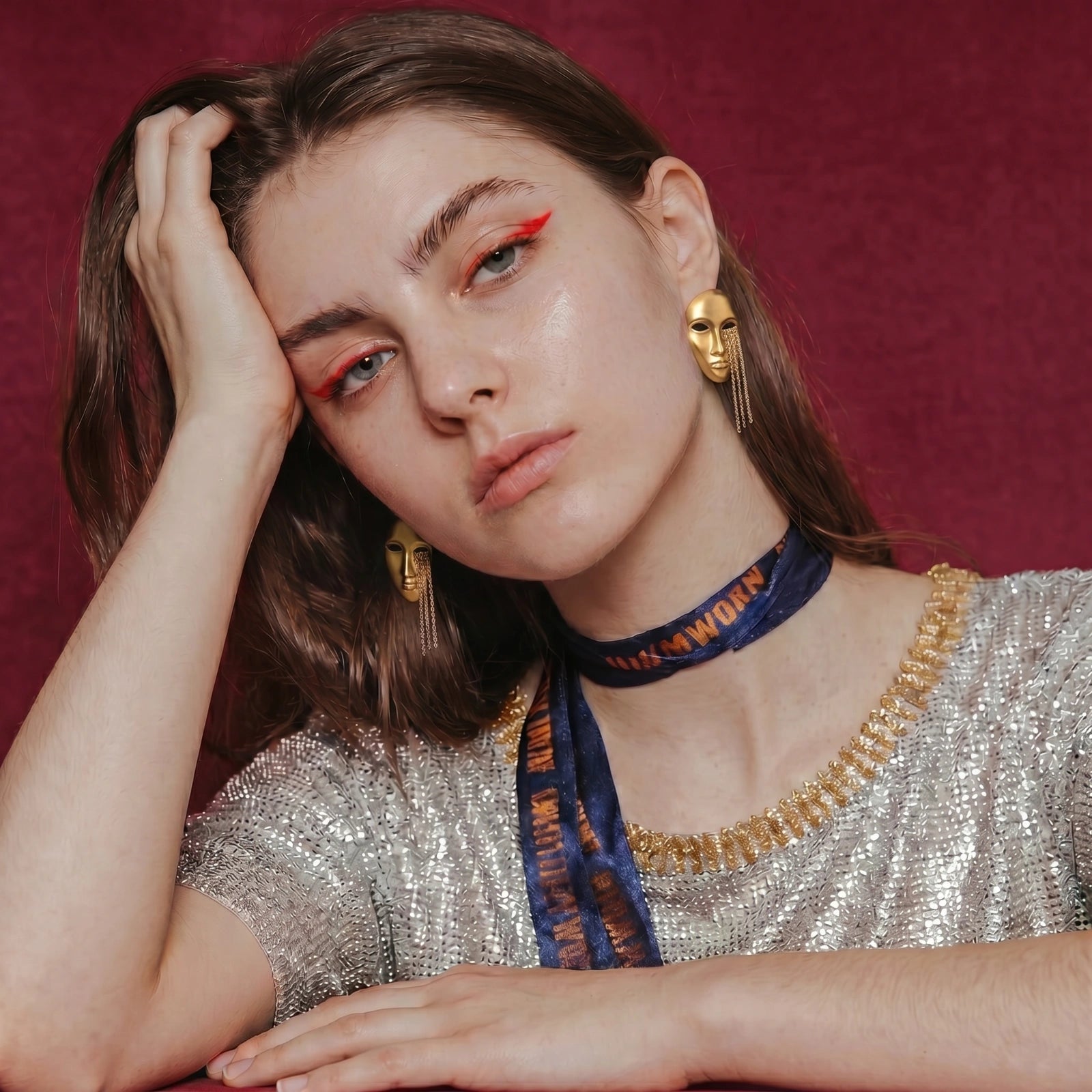 Artistry Face Earrings terrifictrend
