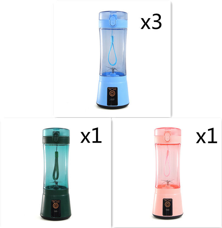 "Portable Electric Fruit Juicer Blender"