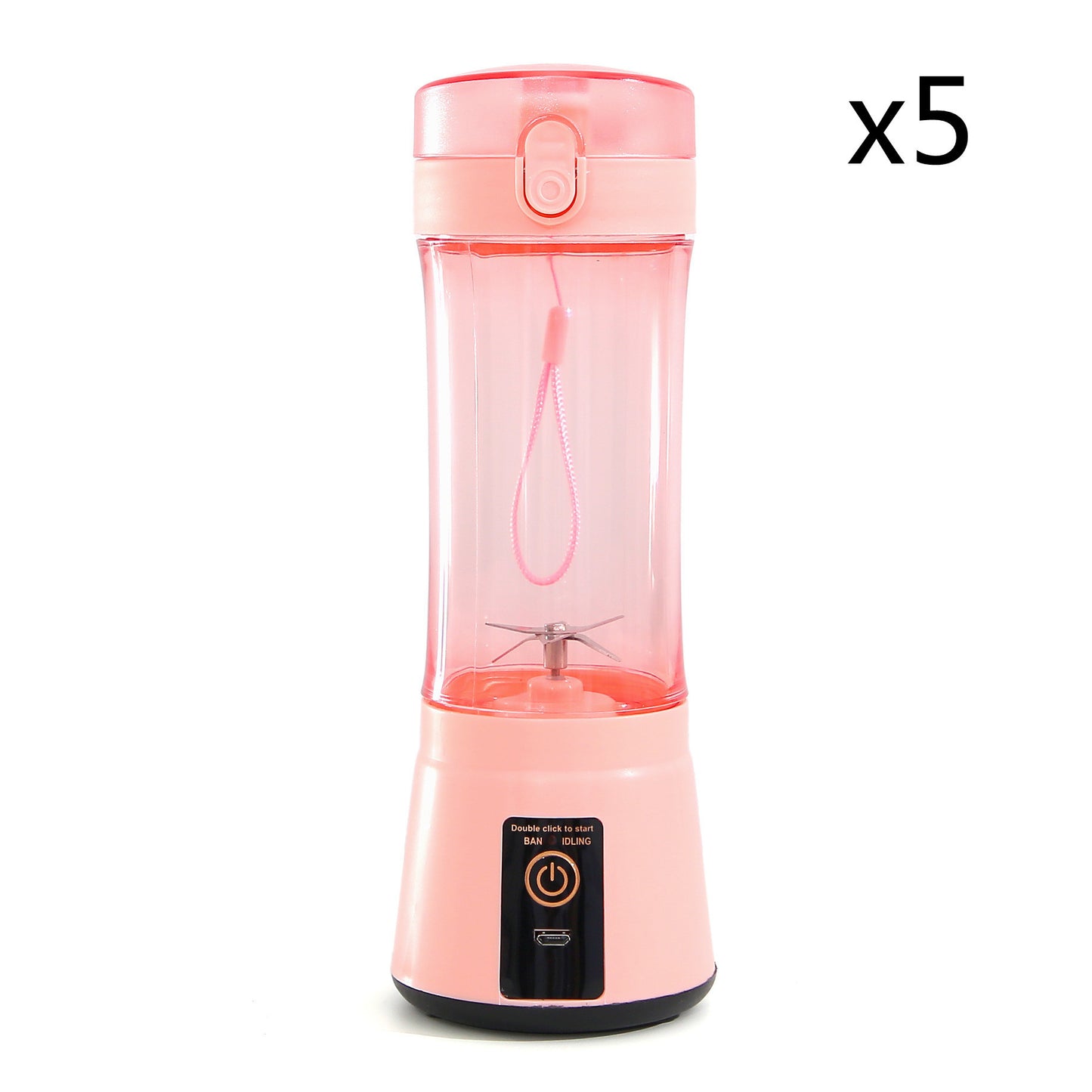 "Portable Electric Fruit Juicer Blender"