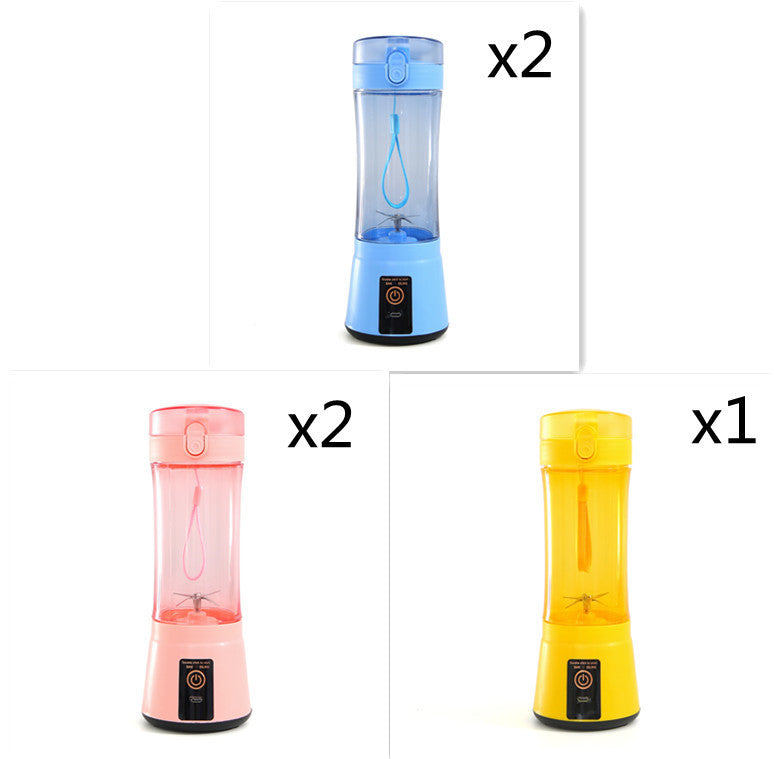 "Portable Electric Fruit Juicer Blender"