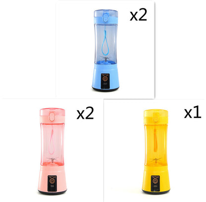 "Portable Electric Fruit Juicer Blender"