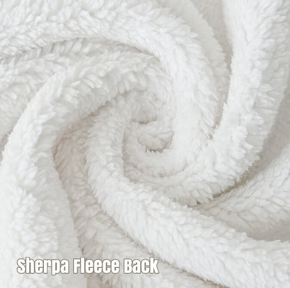 Sherpa Fleece Blanket 40" x 50" Home Decor Throw Elegant Victorian Halloween NEW Terrific Trend