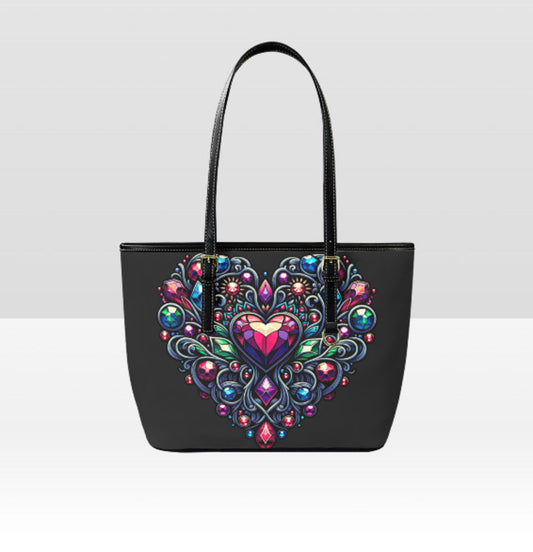 Tote Hand Shoulder Bag 12 X 15 Jewel Tones Gothic Victorian Mother's Day Gift Terrifictrend