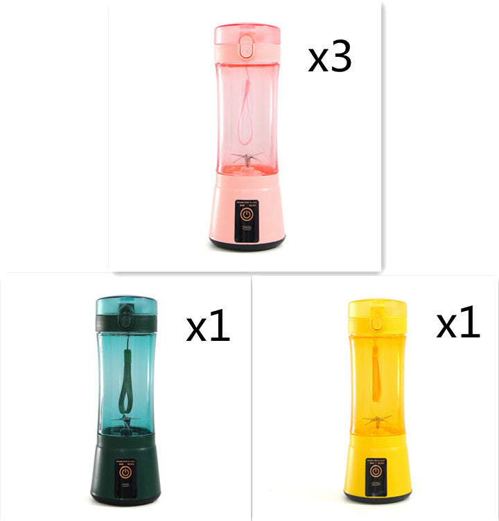 "Portable Electric Fruit Juicer Blender"