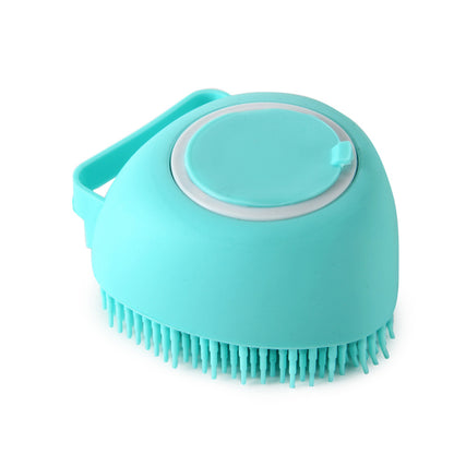 "Silicone Dog Bath Massage Gloves"