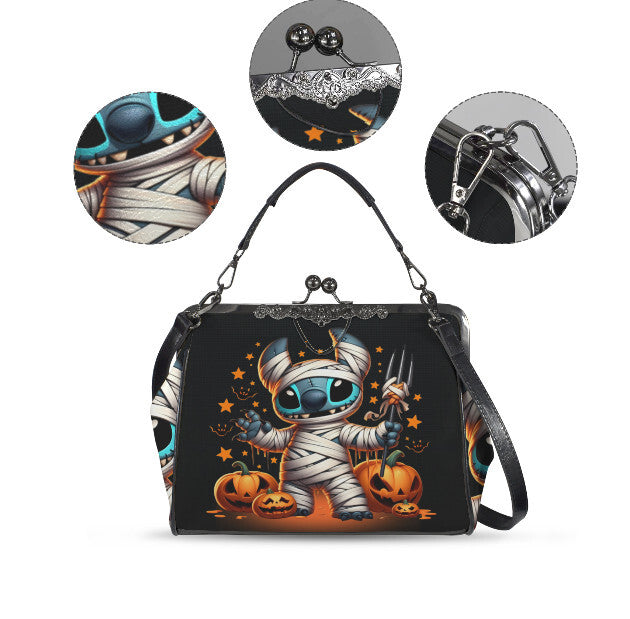 NEW Disney Lilo & Stitch Halloween SATCHEL Bag 10" x 8" Mummy Costume Lilo FUNSTUFFNY