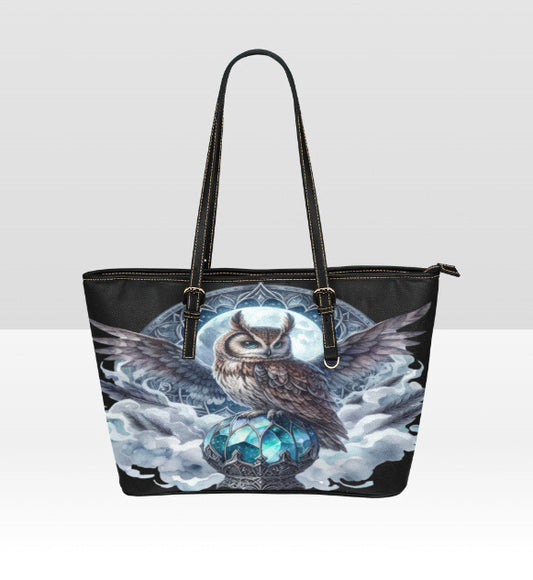 Custom Tote Hand Shoulder Bag 12 X 15 Gothic Mystical Own Moon Halloween Terrifictrend