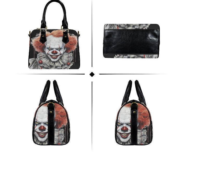 Horror Movie Halloween Art Pennywise Clown It Shoulder Cross Body Bag Satchel Terrific trend