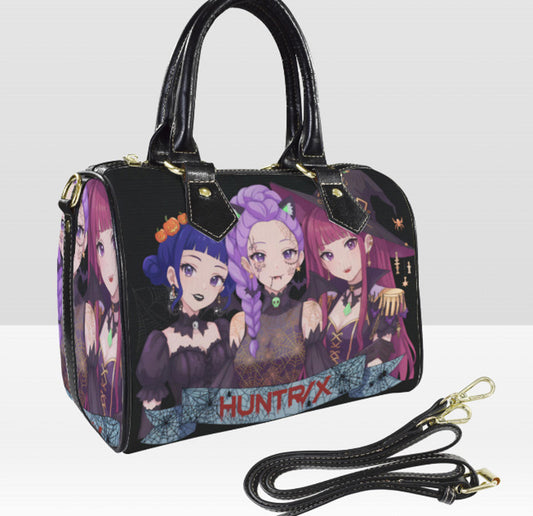 Kpop Demon Hunters Huntr/x  Anime Halloween Shoulder Cross Body Bag Satchel Kisslock