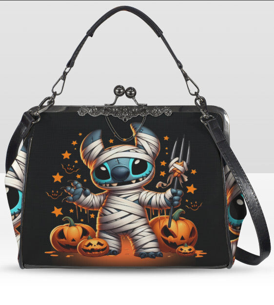NEW Disney Lilo & Stitch Halloween SATCHEL Bag 10" x 8" Mummy Costume Lilo FUNSTUFFNY