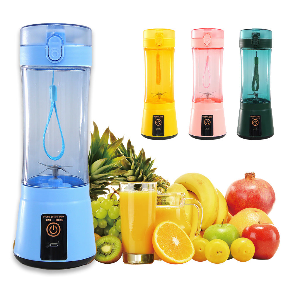 "Portable Electric Fruit Juicer Blender"
